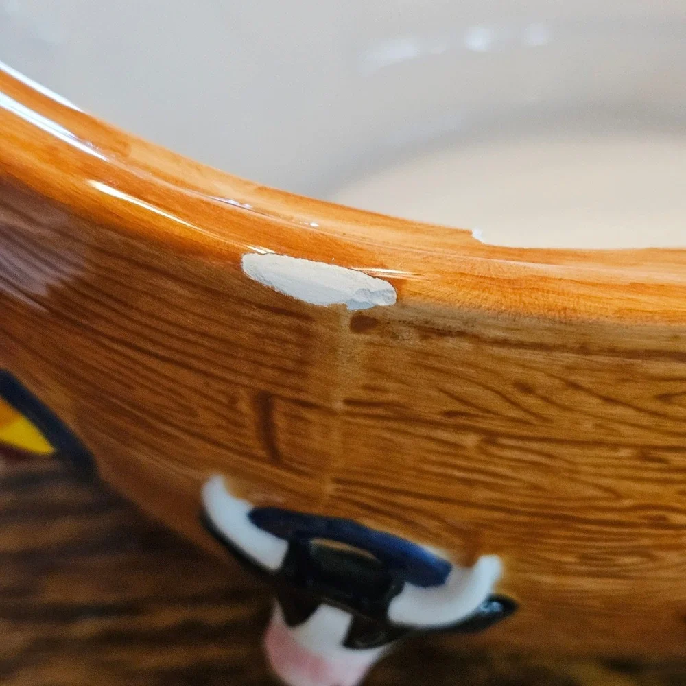 Harry and David Noahs Ark Ceramic‎ Cookie Jar Multi Animal Religious Lidded Jar